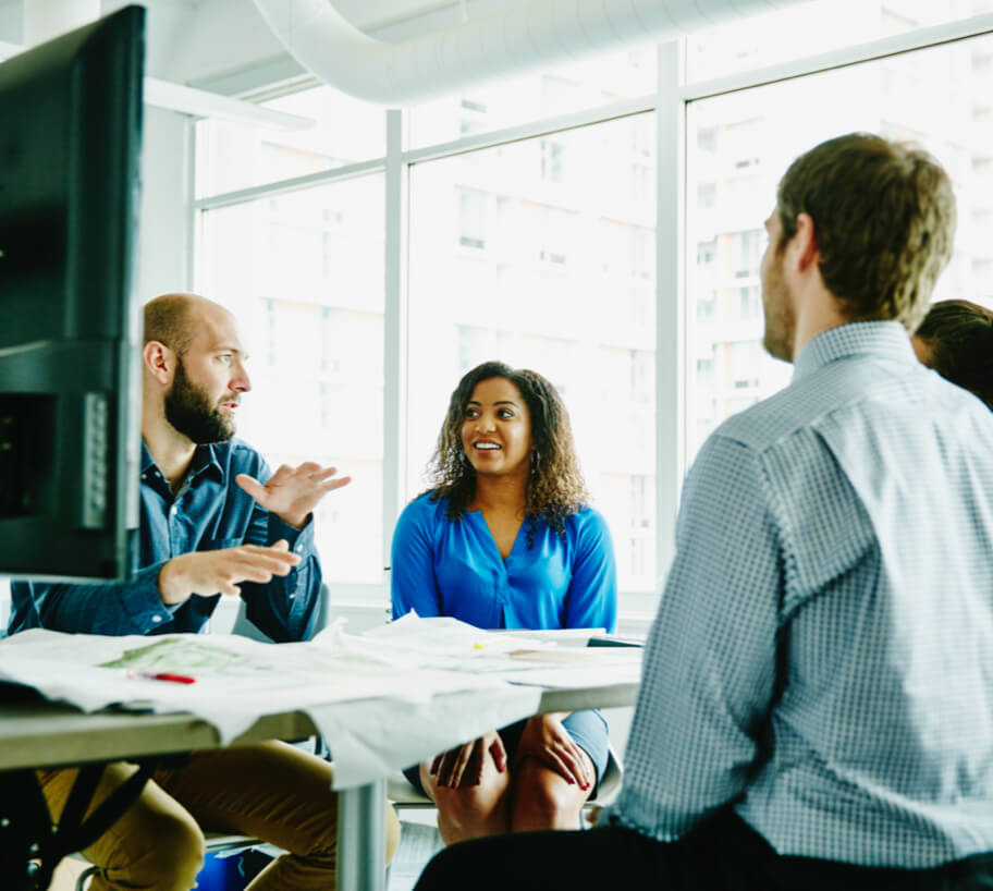 discussion during meeting
